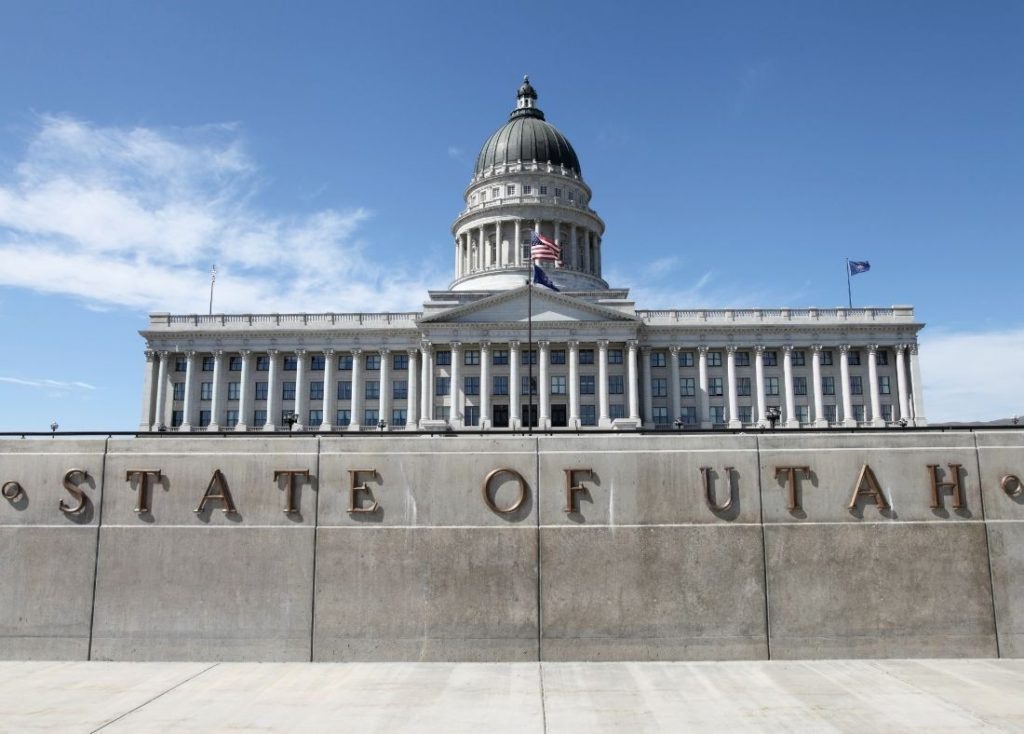 Utah state capital building